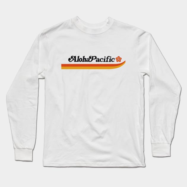 Defunct Aloha Airlines Long Sleeve T-Shirt by LocalZonly